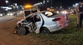 Homem morre e seis pessoas ficam feridas em acidente após perseguição policial