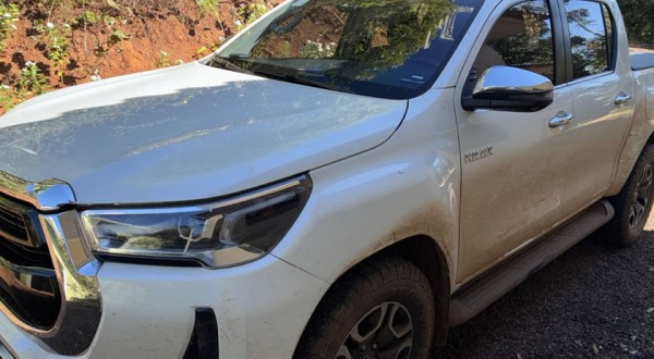 Caminhonete furtada em Barracão é localizada; polícia apura envolvidos