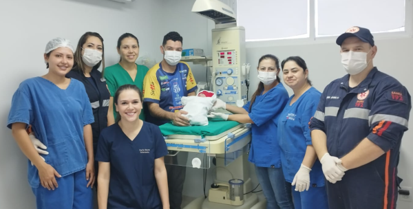 Gestante dá a luz em casa e recebe atendimento da equipe do SAMU de Dionísio Cerqueira