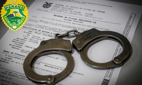 Suspeito de furtos com mandado de prisão em aberto é preso pela ROCAM