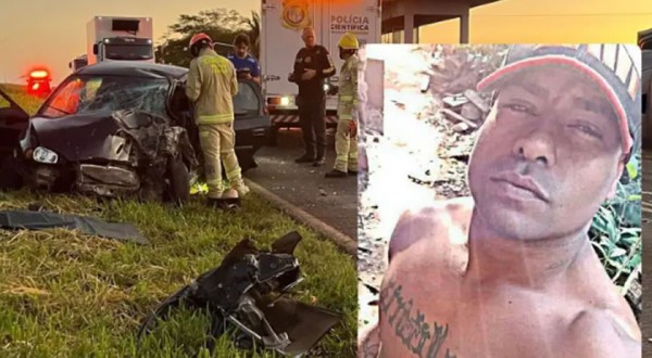 Identificado homem que morreu após colisão frontal entre dois veículos na PR-493