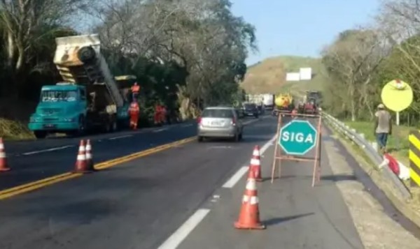 Obras com sistema pare e siga em rodovias da região nesta quarta-feira (25)