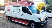 SAMU socorre homem com diversos ferimentos na PR 483