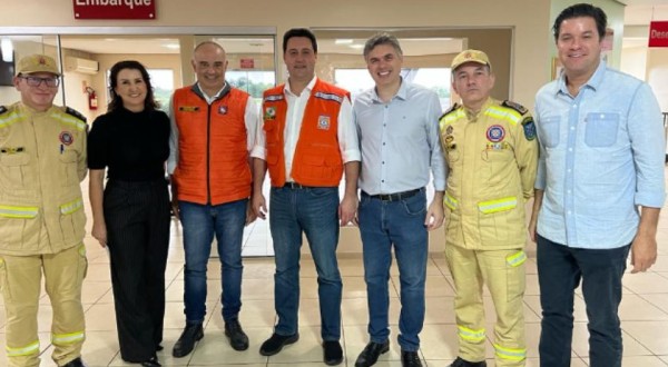 Governador Ratinho está no Sudoeste