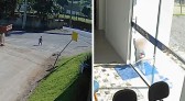 Criança de 1 ano e 6 meses foge de creche, atravessa rua sozinha e vai até o trabalho da mãe em SC