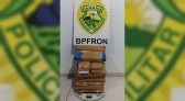 Policiais Militares do BPFRON interceptam grande quantidade de maconha em operação de Fronteira