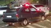 Motorista é preso por embriaguez após causar colisão com três veículos
