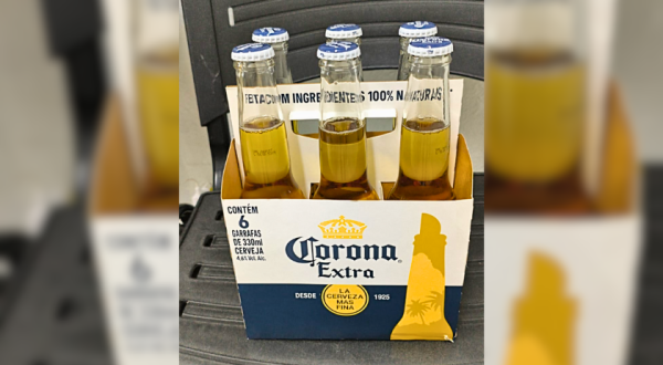 Homem é preso após furtar bebidas em posto de combustível