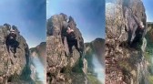 Homem morre após cair de cerca de 150 metros durante trilha na Pedra do Macaco, no RJ