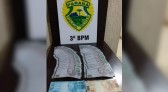 PM detém casal que passou notas falsas de R$200 em Coronel Vivida