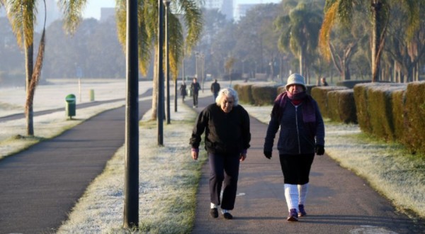 Simepar indica frio rigoroso no fim de semana, com temperaturas negativas no Sul do Estado