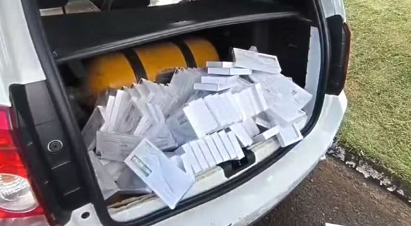 Brasileiro é preso tentando trazer da Argentina 1.800 canetas emagrecedoras