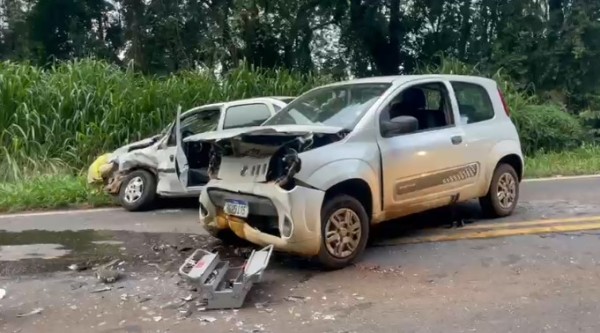 Acidente entre Beltrão e Dois Vizinhos deixa vítimas feridas