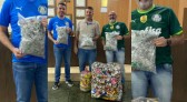 Parceria entre Rotary Club Francisco Beltrão Marrecas e AVB resulta em mais de 300kg de recicláveis arrecadados