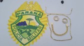 Polícia Militar recupera joias furtadas de joalheria em Francisco Beltrão