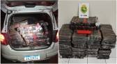 Polícia prende dois suspeitos e apreende 306 kg maconha