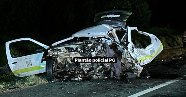 Colisão grave na BR-373 deixa dois mortos e quatro feridos 