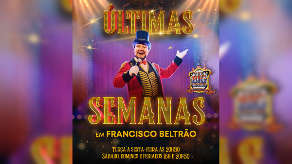 Não perca as ultimas semanas para você conferir o mundo dos dinossauros o Globo da Morte e demais atrações do The Big Circus