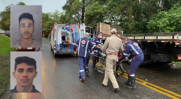 Vídeo: Dois jovens morrem em grave acidente na PR-566