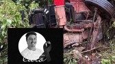 Motorista morre após caminhão Munck sair da pista e bater contra árvores na PR-182