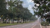 Domingo segue com tempo fechado e temperaturas amenas