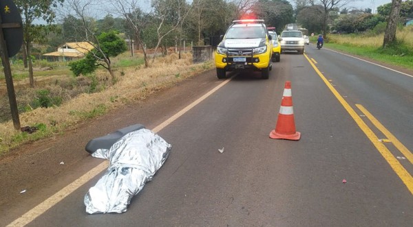 Acidente deixa vítima fatal em Realeza