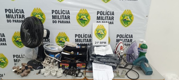 Dupla é presa por furto em fábrica de costura