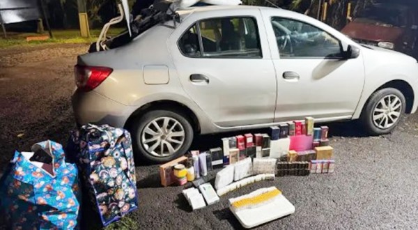 Polícia Rodoviária apreende carga de contrabando avaliada em R$ 200 mil na PR-182