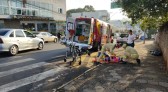 Mulher é atropelada no bairro Alvorada