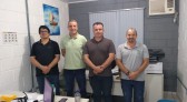 Oberdan visita PEFB e anuncia menção honrosa pelo aniversário da entidade