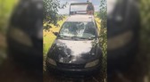 Automóvel abandonado após acidente é apreendido pela Polícia Militar