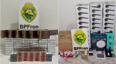 Polícia Militar apreende carga de contrabando em ônibus interestadual durante operação em Realeza (PR)