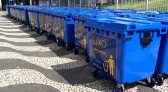 Novos contentores de lixo vão reforçar a coleta no município
