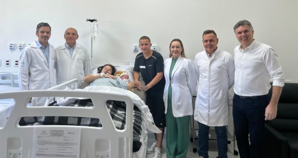 Nasce o primeiro bebê no Hospital Intermunicipal de Beltrão