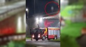 Polícia Militar e Corpo de Bombeiros evitam tragédia no viaduto de acesso ao Padre Ulrico