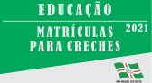 Educação realiza confirmação de matrículas para creches