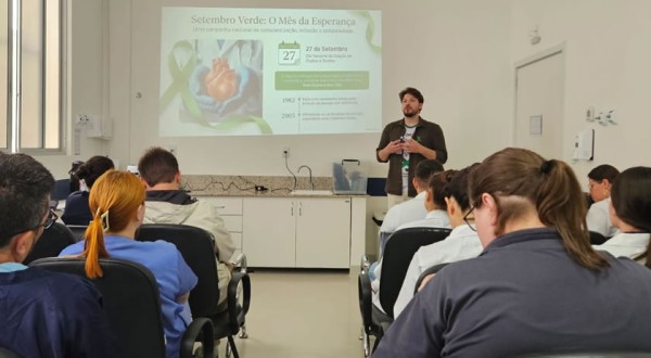 HGI promove ações de conscientização sobre doação de órgãos durante o Setembro Verde