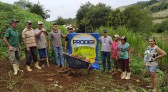 Agricultores familiares participam de dia de campo com orientações sobre plantio de bata doce