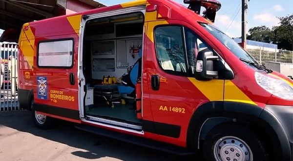 Acidente na Avenida Natalino Faust deixa três feridos
