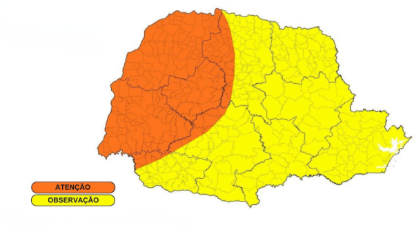 Simepar alerta para novos temporais nos próximos dias; Defesa Civil orienta cuidados