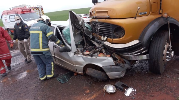 Homem morre em acidente de trânsito na PR-583