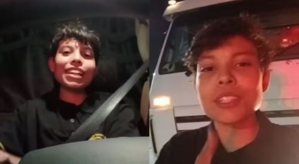 Caminhoneiro de 20 anos é abordado pela polícia após ser confundido com criança em Santa Catarina