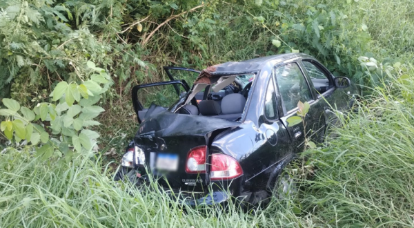 Família barraconense se envolve em acidente na BR-163