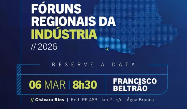 FIEP retoma Fóruns Regionais e inicia ciclo 2026