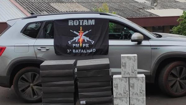 Polícia apreende carga de vinho argentino após perseguição cinematográfica em Pato Branco