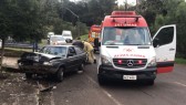 SAMU e Corpo de Bombeiros são mobilizados em acidente registrado no Bairro São Cristóvão