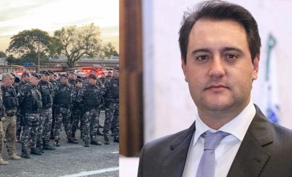 Governador Ratinho Junior integra comitiva que vai ao Rio após megaoperação