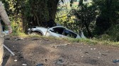 Grave colisão na PR-483 deixa duas pessoas mortas