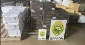 BPFRON apreendem bebidas estrangeiras em depósito em Planalto