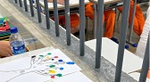 Penitenciária recebe oficinas de arte e prevenção à violência